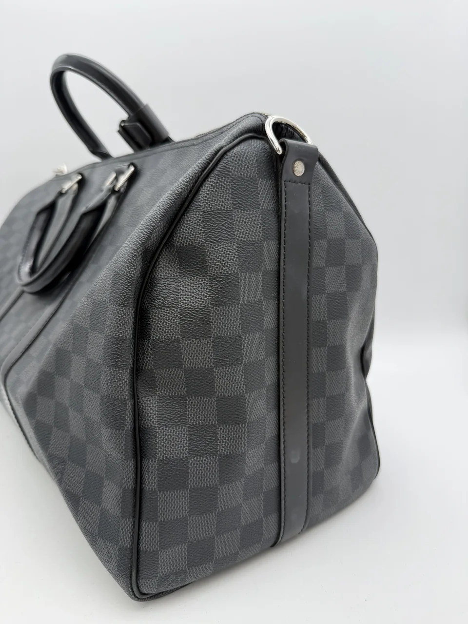 LV DAMIER GRAPHITE KEEPALL BANDOULIERE 45 view 3