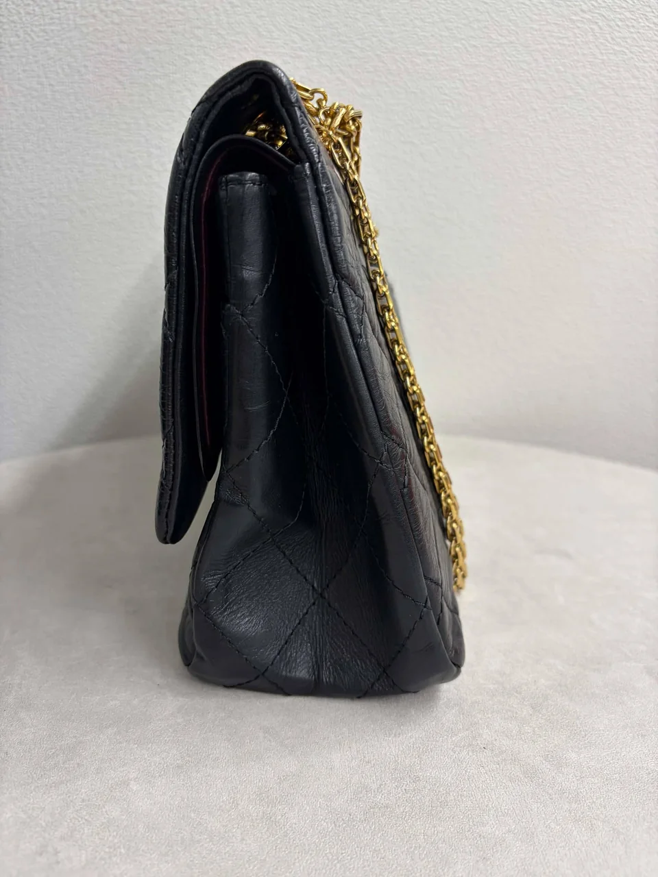 CHANEL CALF SKIN 2.55 MAXI view 8