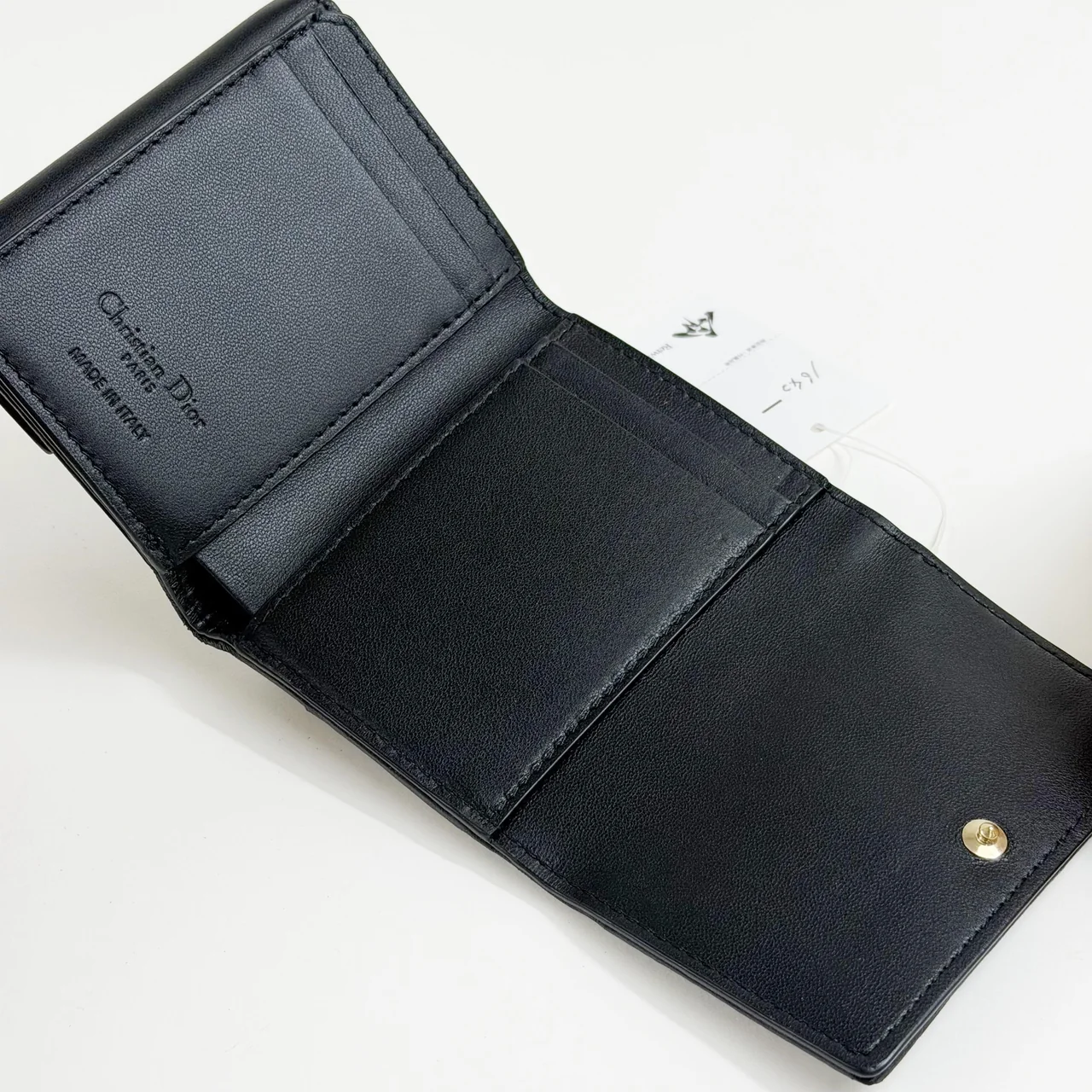 DIOR CANAGE TRIFOLD WALLET view 4