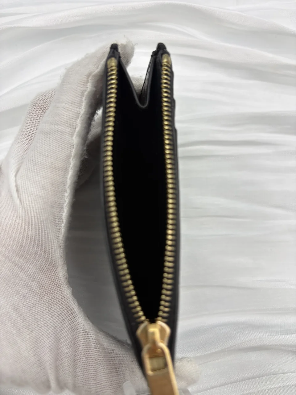 CELINE TRIOMPHE COIN CASE (BLACK) view 9