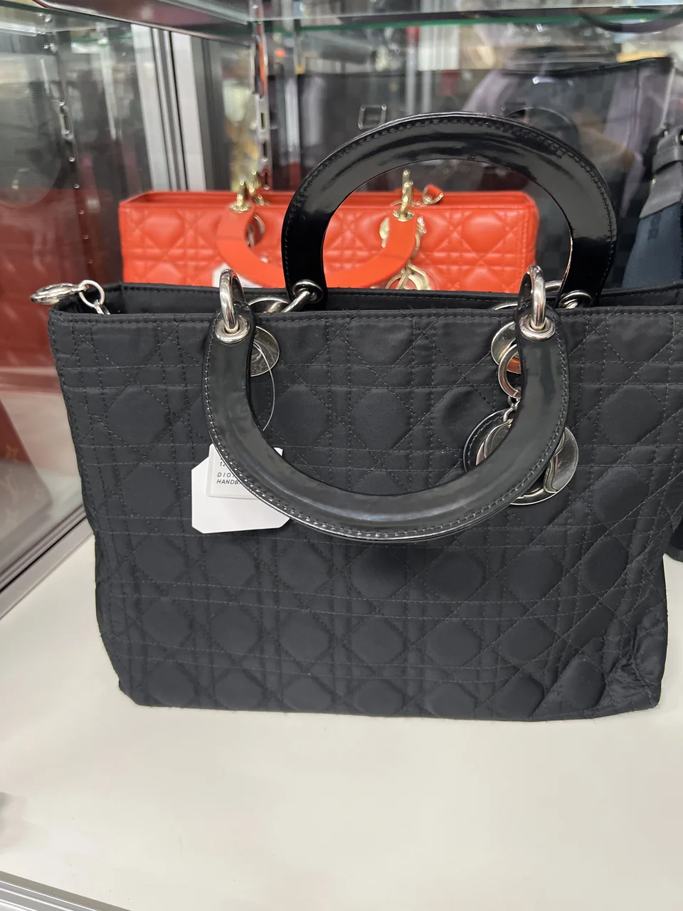 DIOR CANAGE HANDBAG (BLACK)