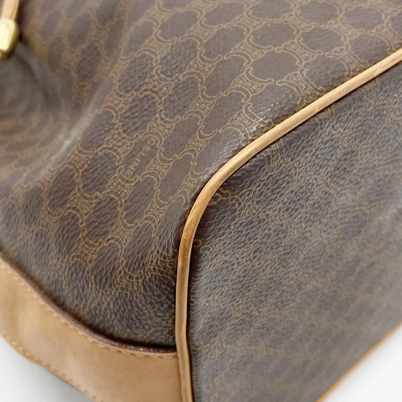 CELINE MACADAM BUCKET BAG view 4