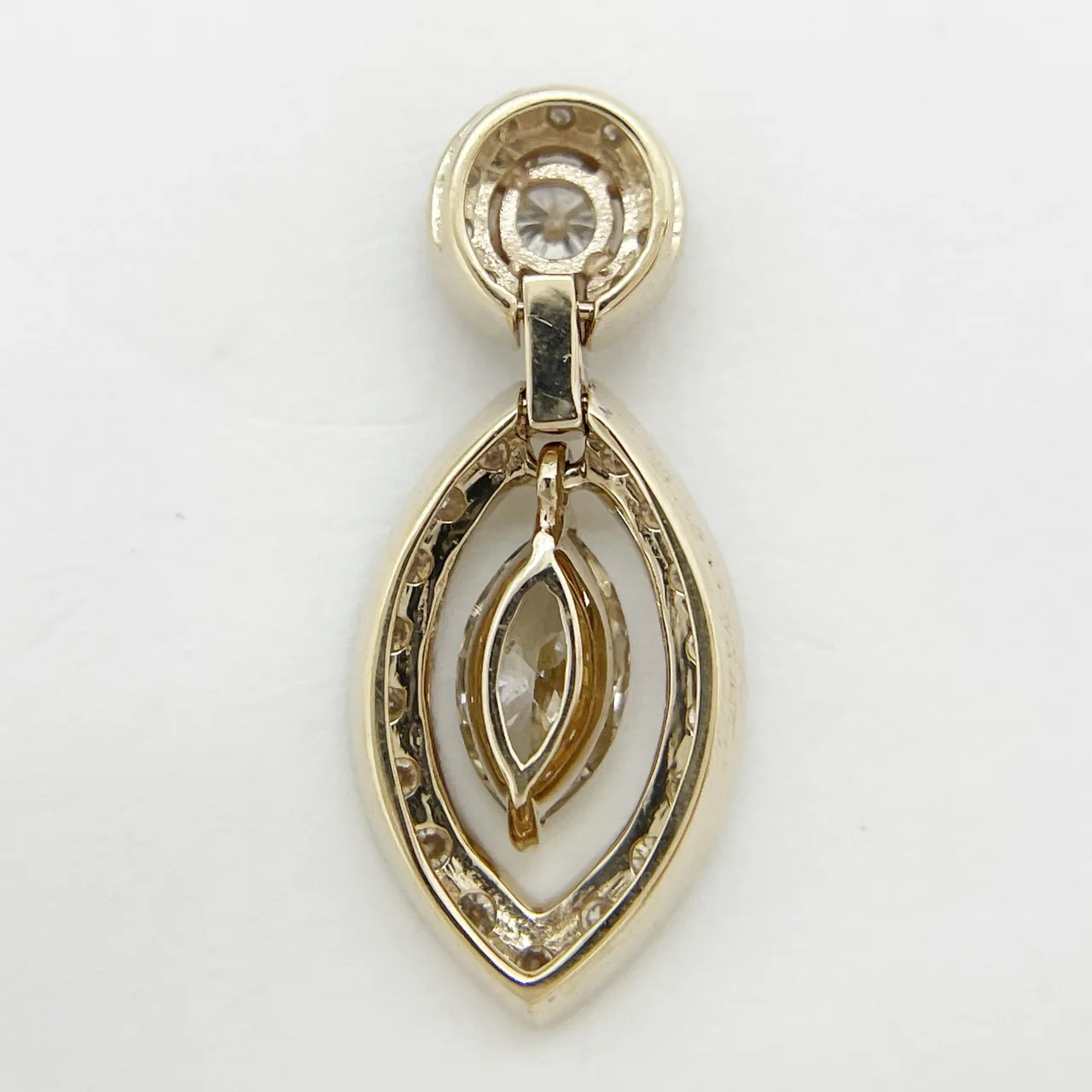 K18 DIAMOND PENDANT D0.444CT FD0.41CT 1.8G view 4