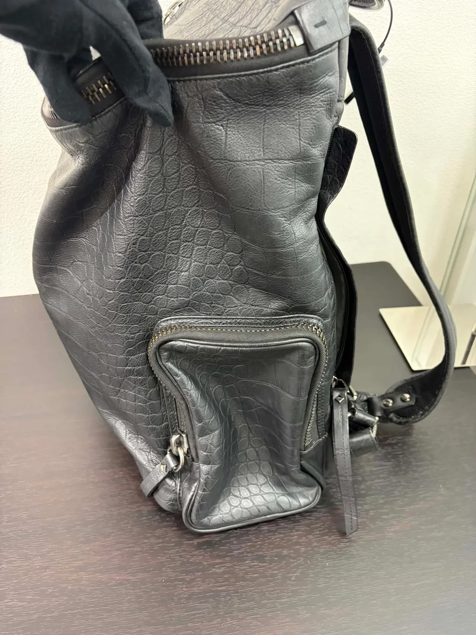 MCM BACKPACK (BLACK) view 14