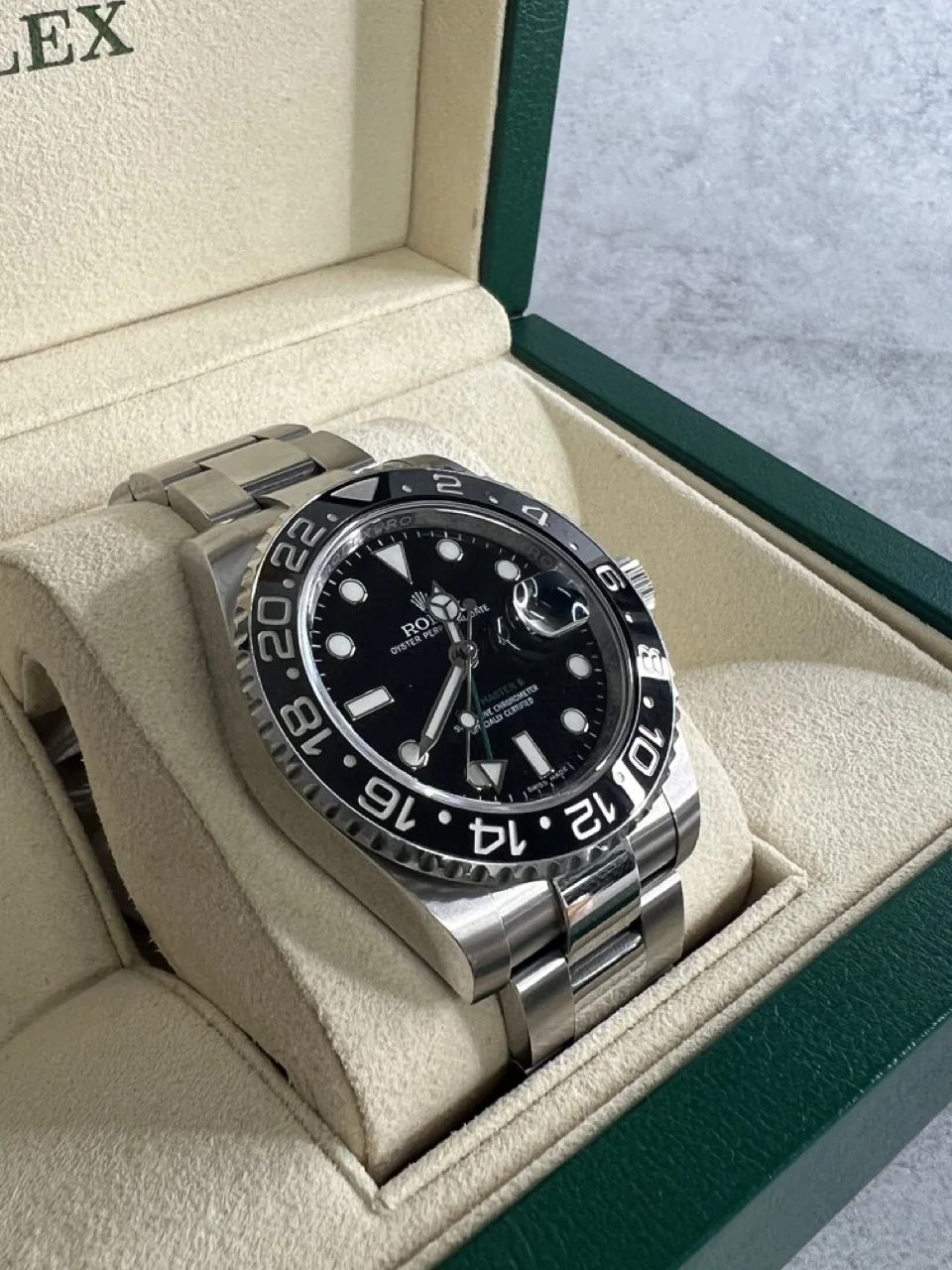 SS/AT ROLEX GMT MASTER II (2018/02/12, 116710LN, H5Y14982) view 5