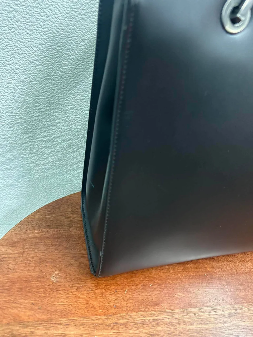 GUCCI BAMBOO TOTE BAG (BLACK) view 7