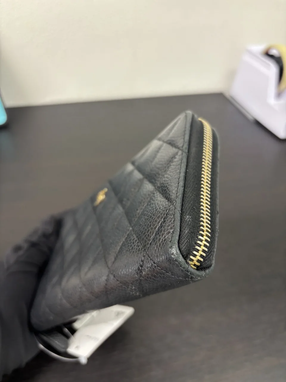 CHANEL CAVIAR TIMELESS CLASSIC LONG WALLET view 5