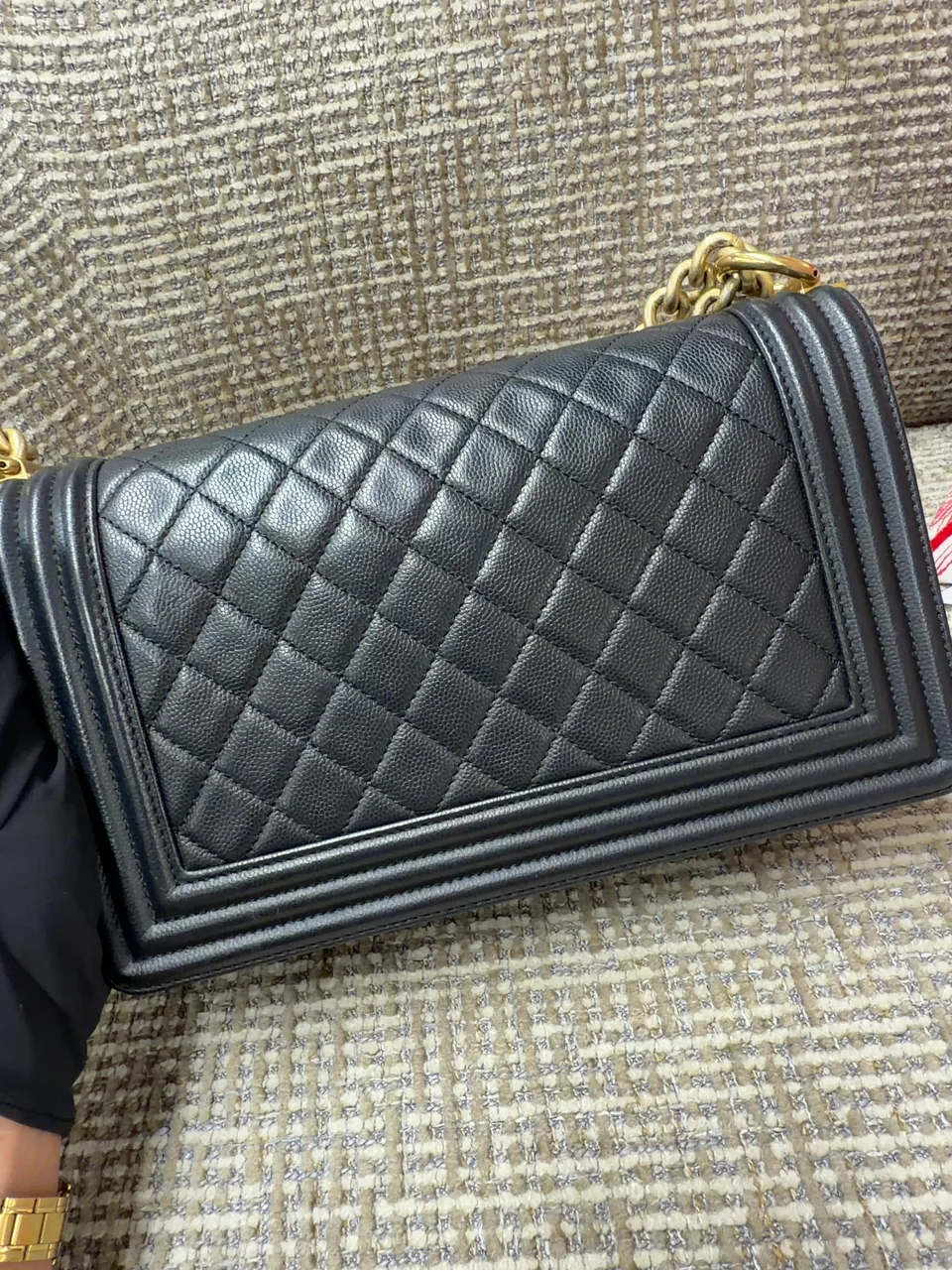 CHANEL CAVIAR LE BOY 25 view 7