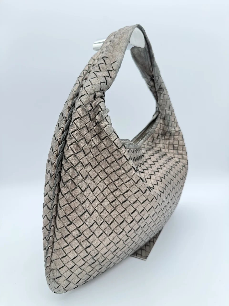 BOTTEGA VENETA INTRECCIATO HOBO (GOLD) view 4
