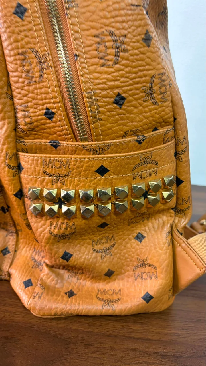 MCM VICETOS BACKPACK (BROWN) view 3