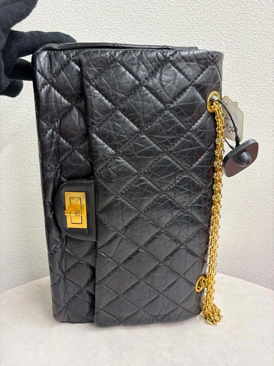 CHANEL CALF SKIN 2.55 MAXI view 11