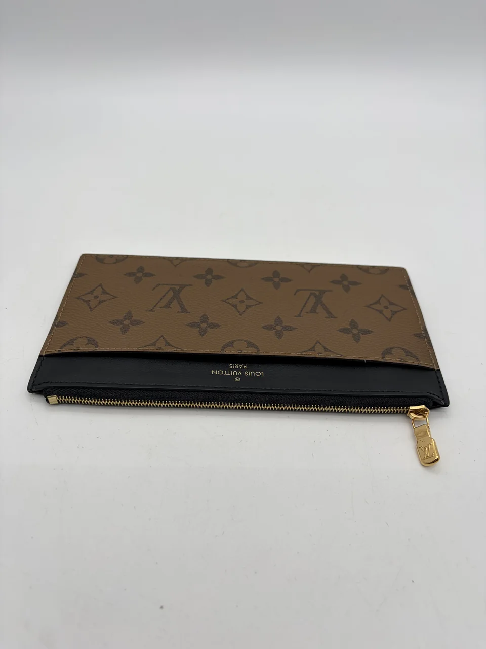 LV MONOGRAM REVERSE SLIM PURSE view 3