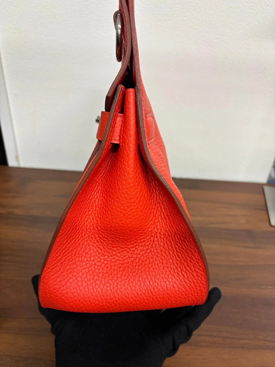 HERMES JYPSIERE 34 (RED, □P STAMP) view 9
