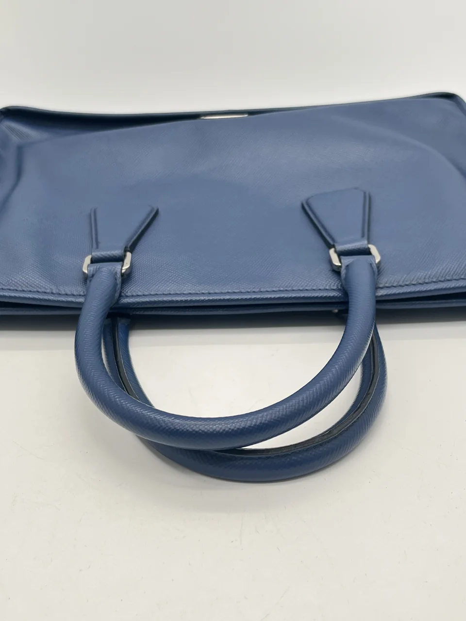 PRADA SAFFIANO HANDBAG (BLUE) view 3