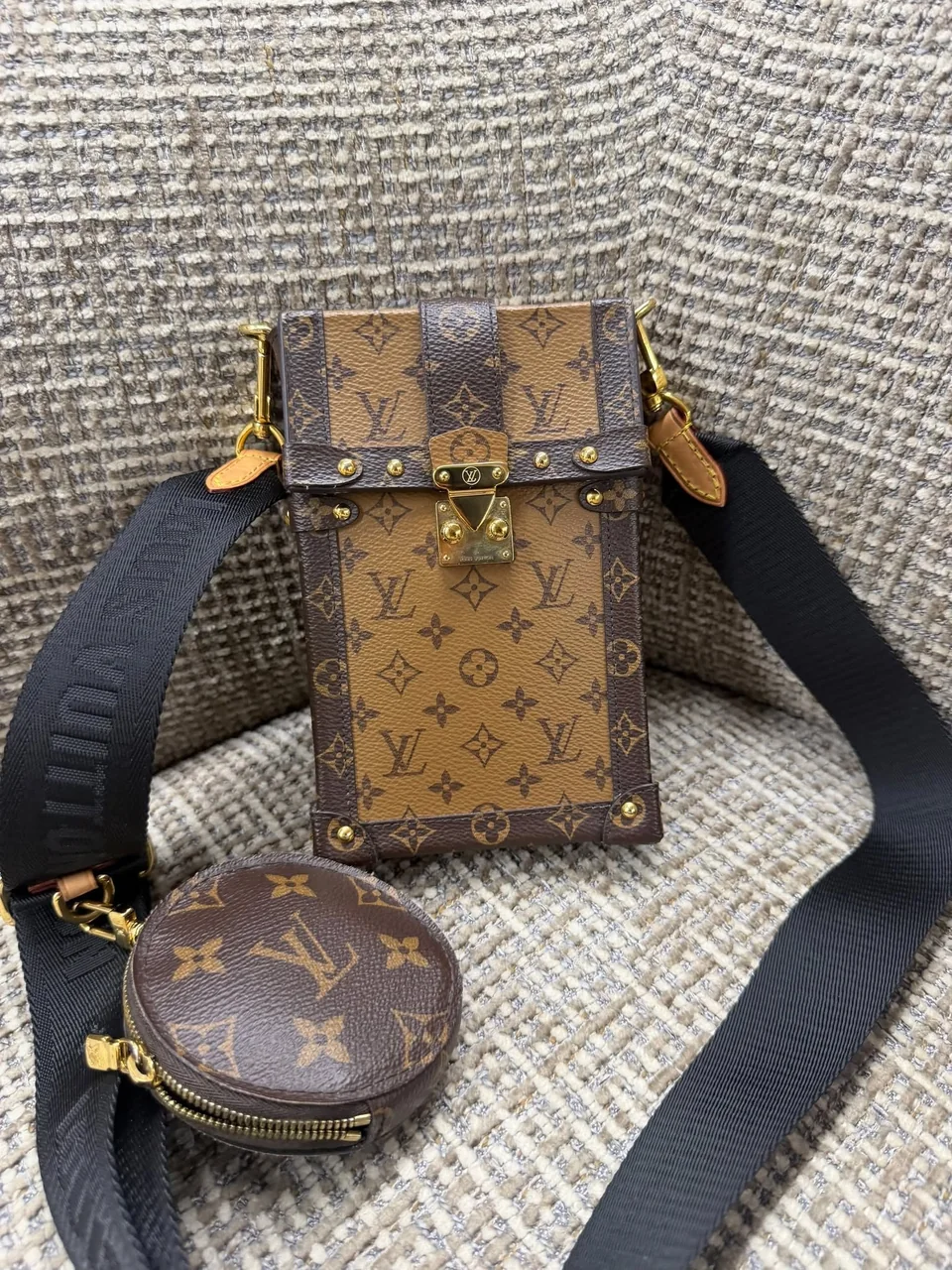 LV VERTICAL TRUNK REVERSE MONOGRAM view 8