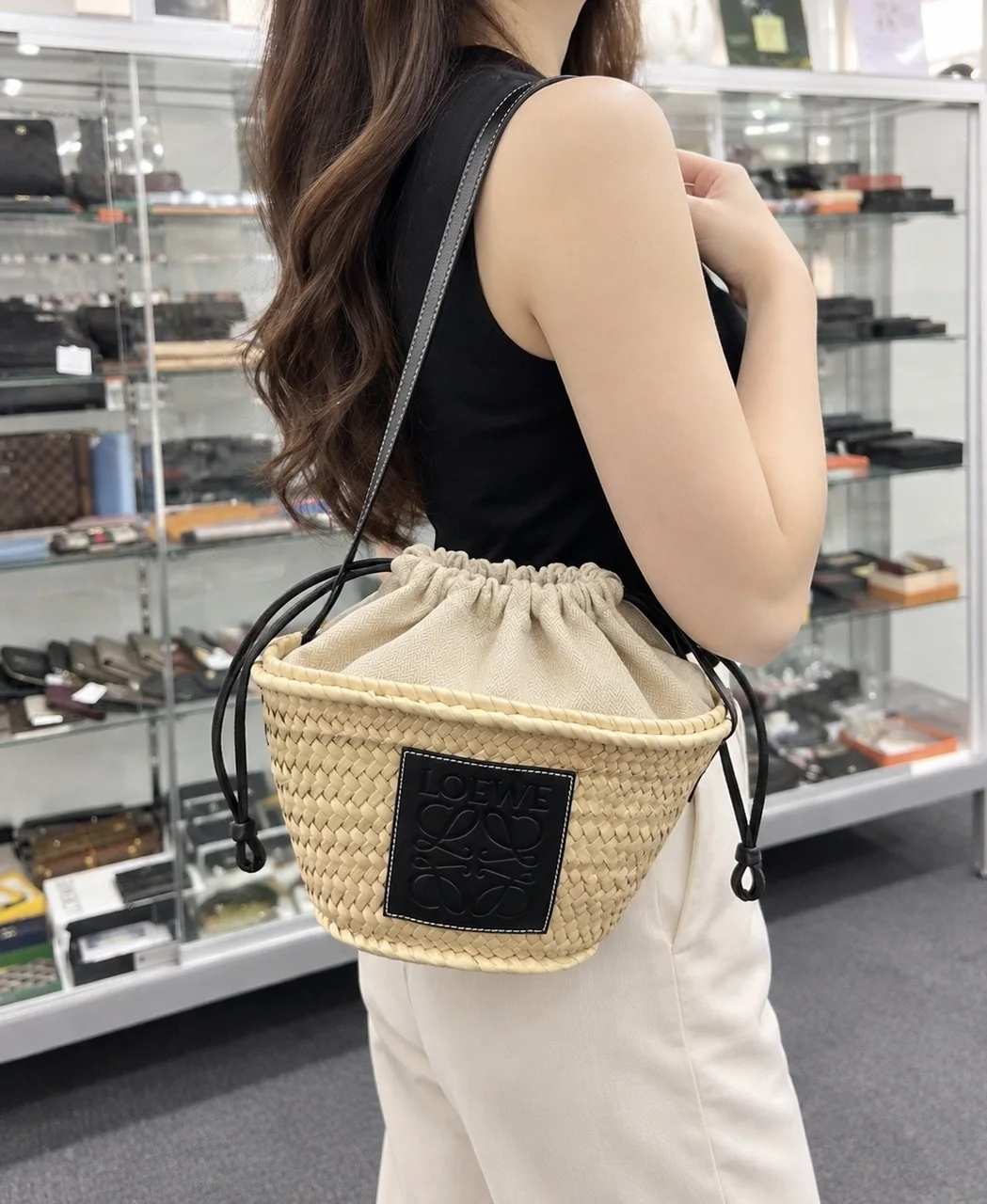 LOEWE BASKET BAG view 14