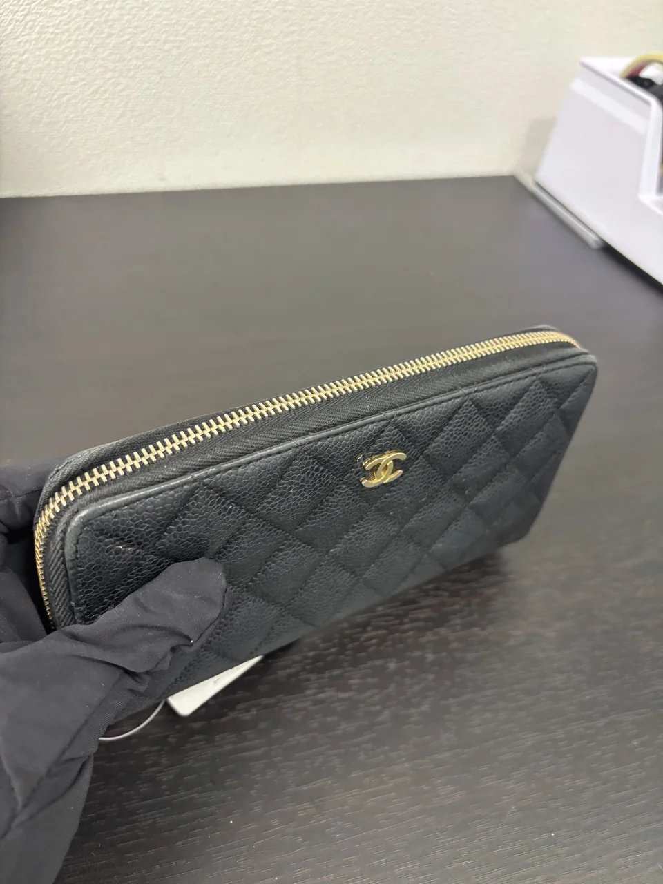 CHANEL CAVIAR TIMELESS CLASSIC LONG WALLET view 3