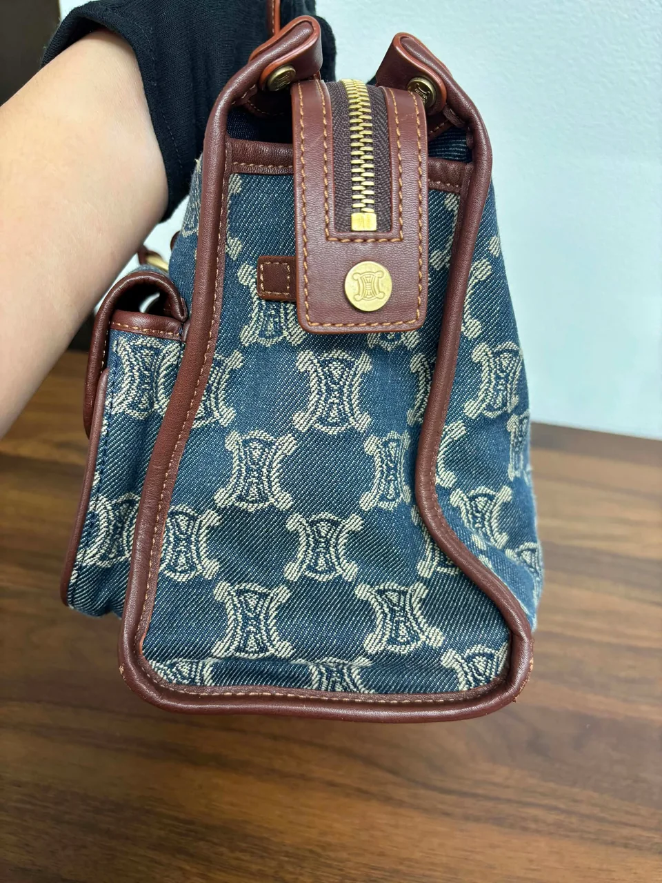 CELINE MACADAM HANDBAG view 8
