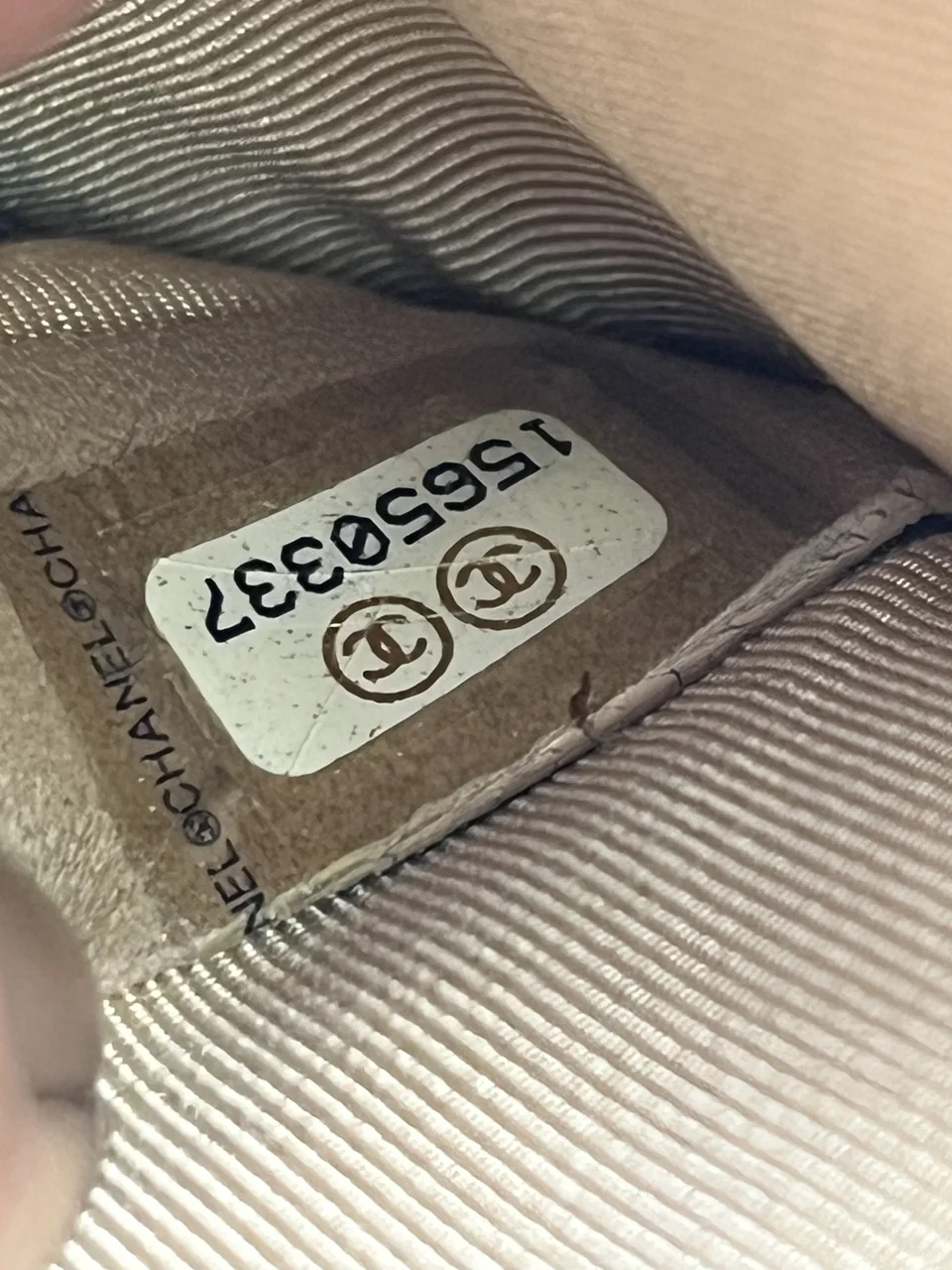 CHANEL LAMB SKIN CHAIN SHOULDER BAG photo 8