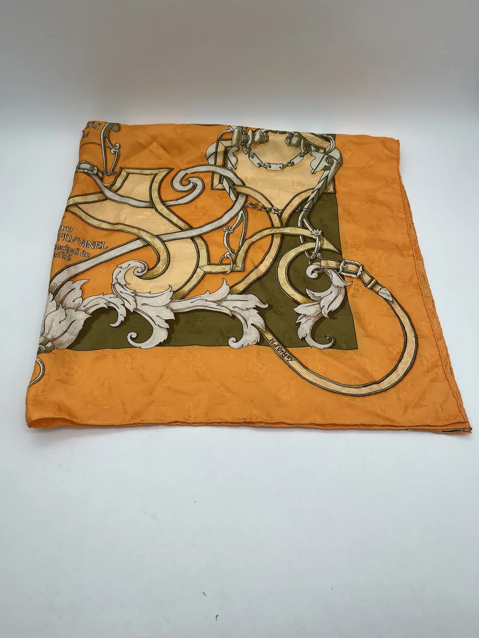 HERMES SCARF (ORANGE)