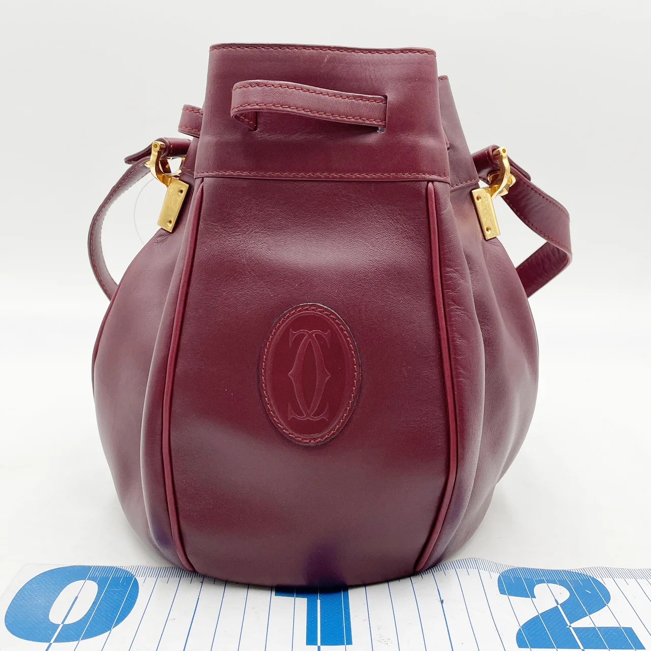 CARTIER SHOULDER BAG (BORDEAUX) hover