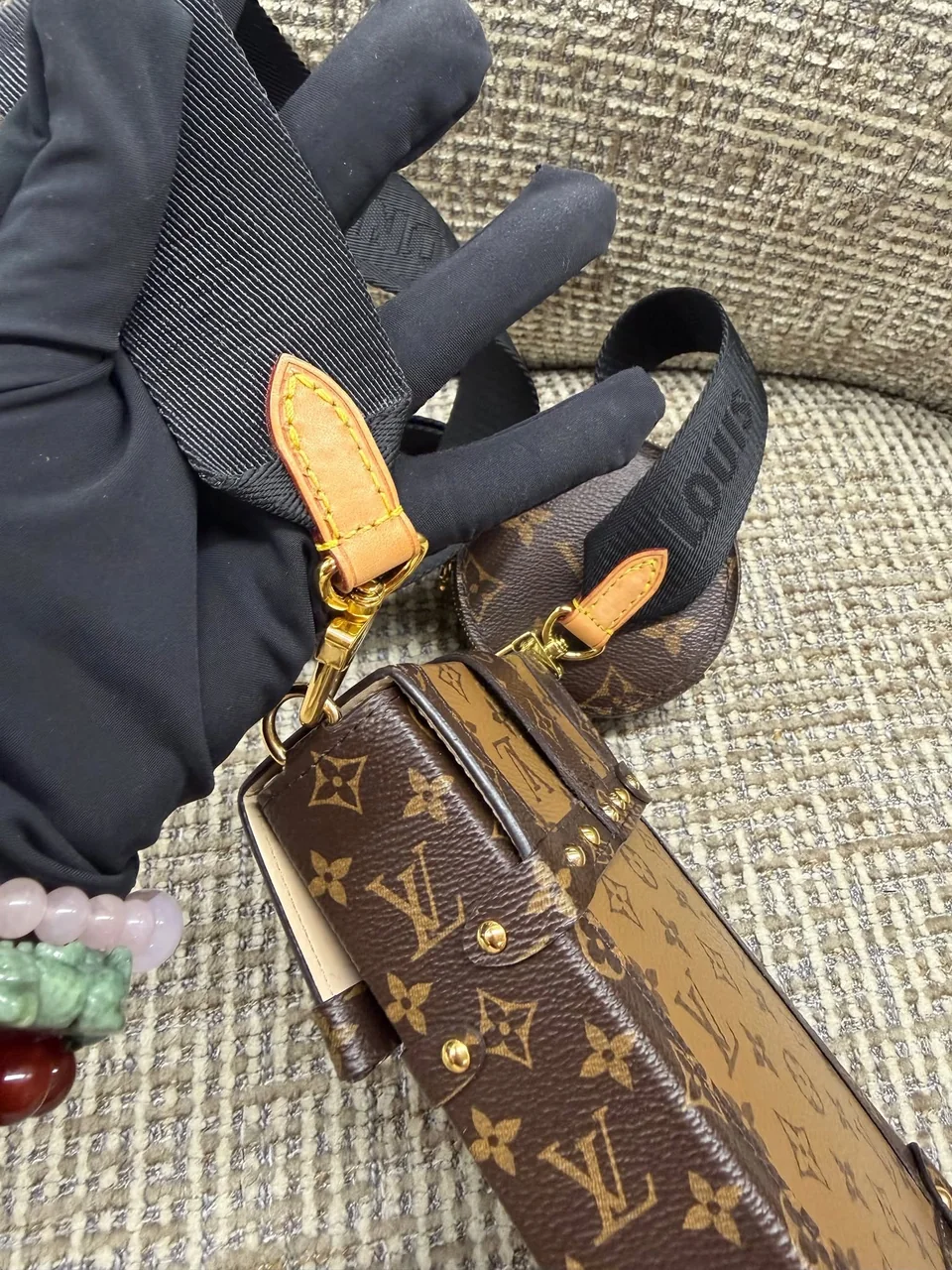 LV VERTICAL TRUNK REVERSE MONOGRAM view 7