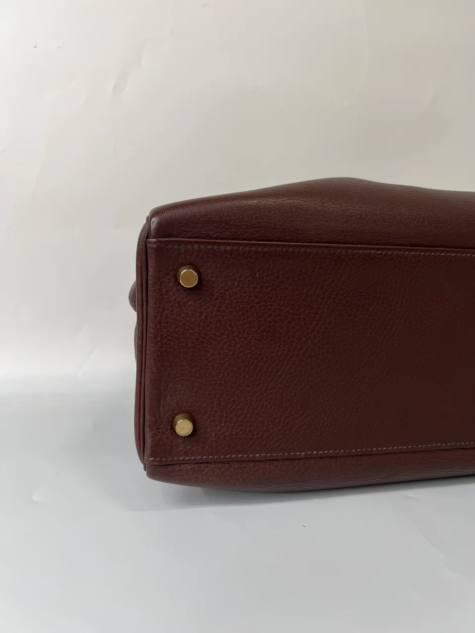 HERMES KELLY 35 (TAURILLON, BROWN, □A STAMP) view 8