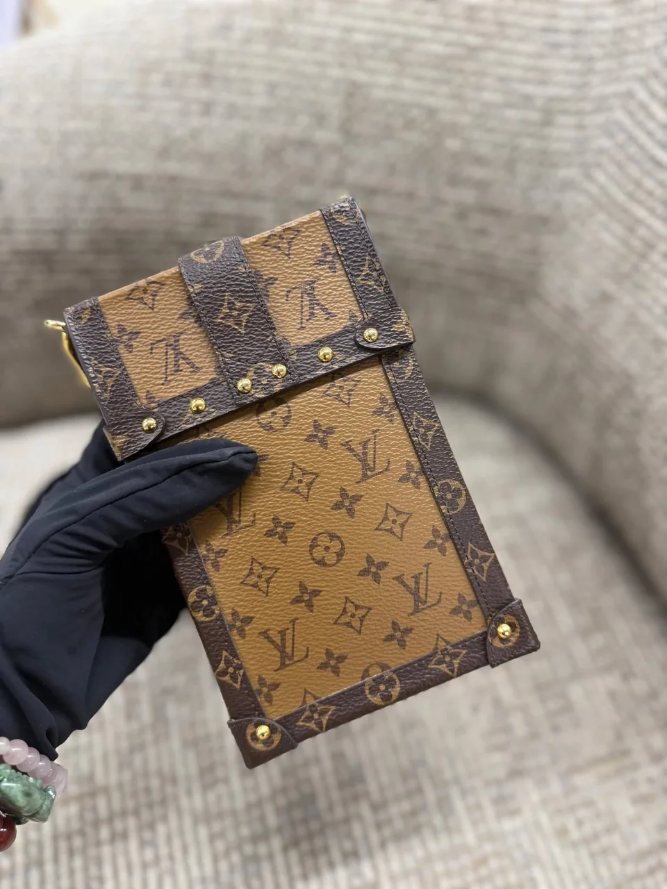 LV VERTICAL TRUNK REVERSE MONOGRAM view 12