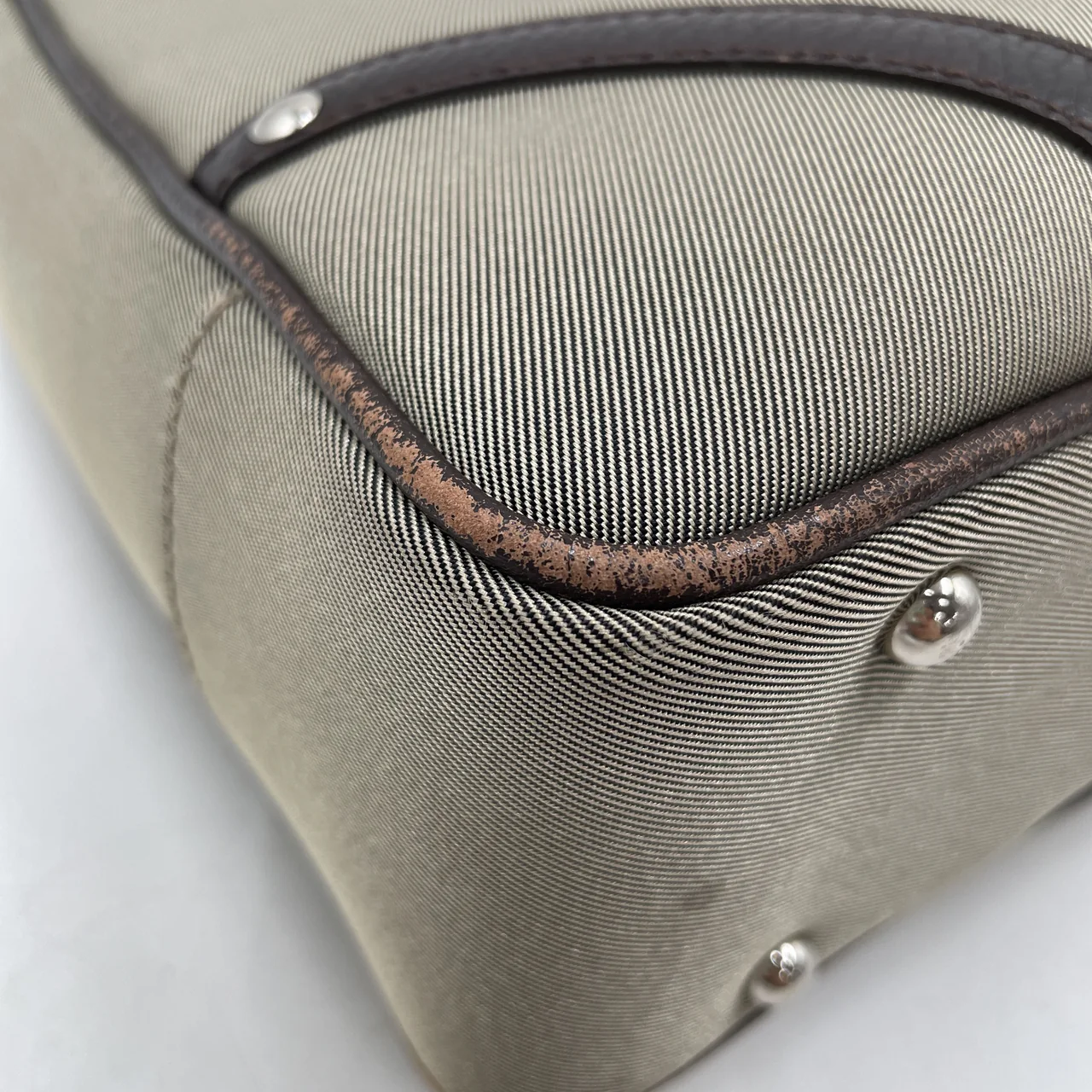 BURBERRY TOTE BAG (GRAY) view 4