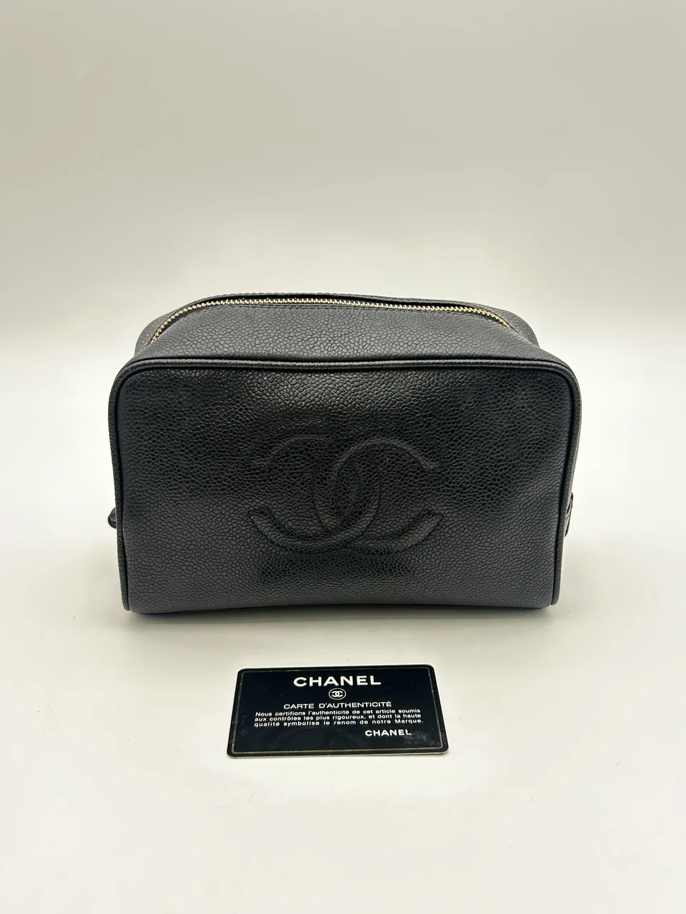 CHANEL CAVIAR POUCH