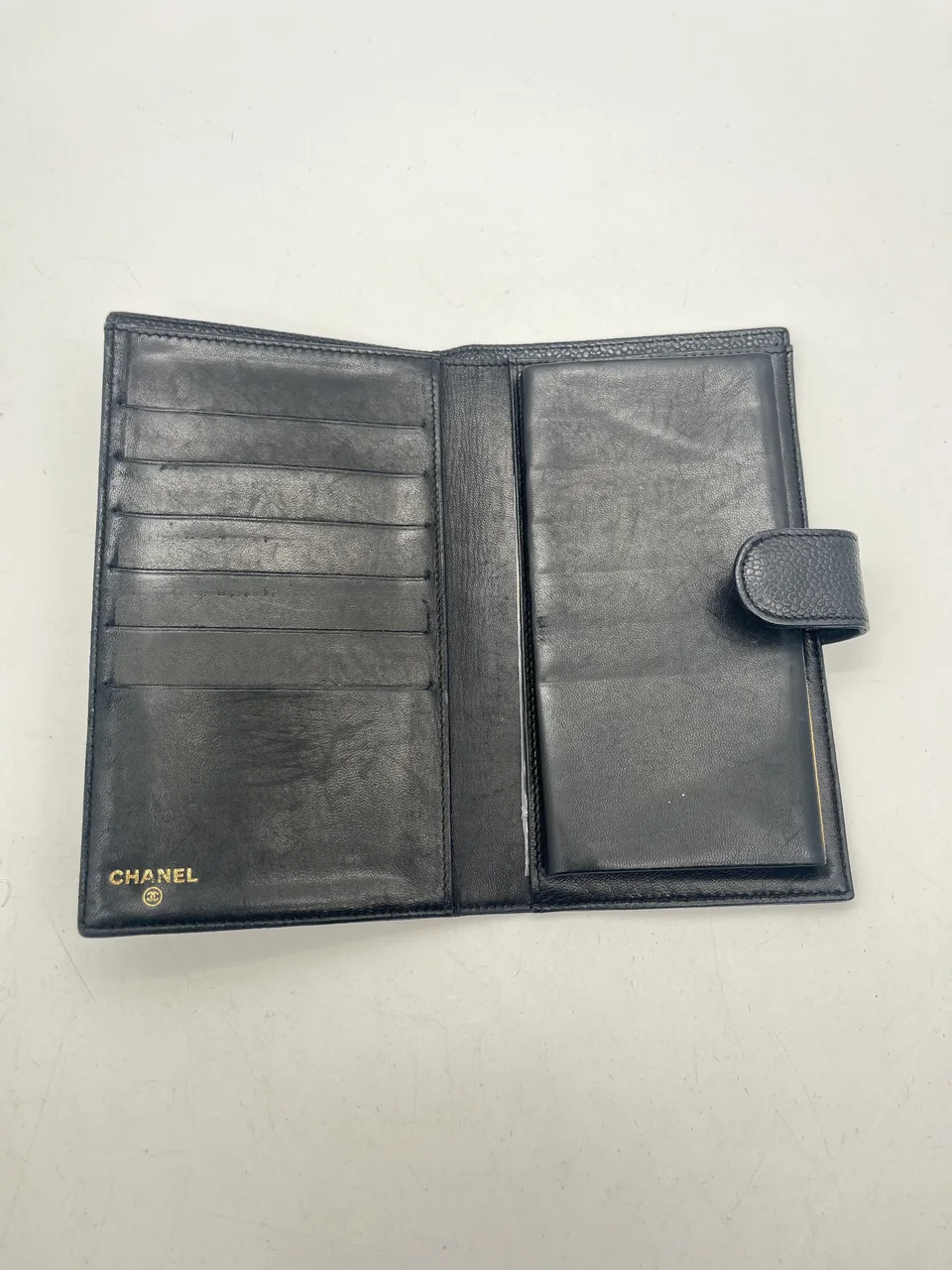 CHANEL CAVIAR BIFOLD WALLET (7 SERIAL CODE) view 6