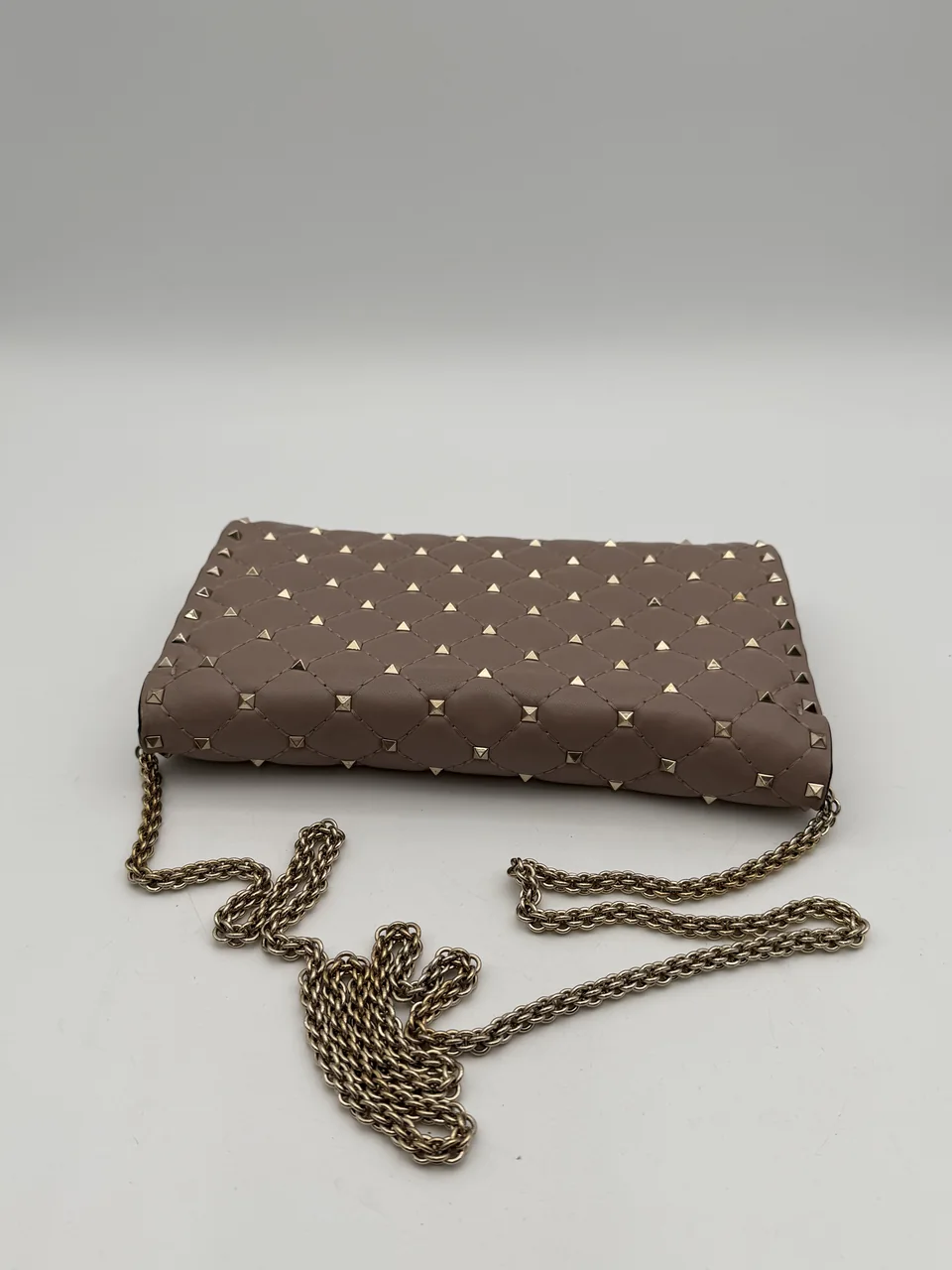 VALENTINO ROCK STUF CHAIN BAG (PINK) view 5