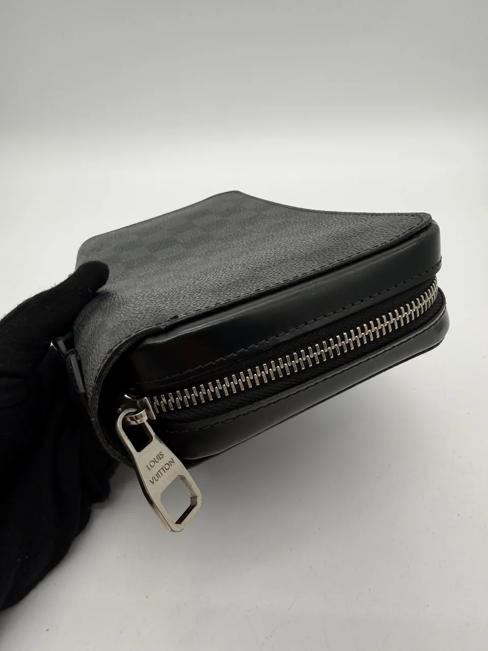 LV DAMIER GRAPHITE ZIPPY XL view 10