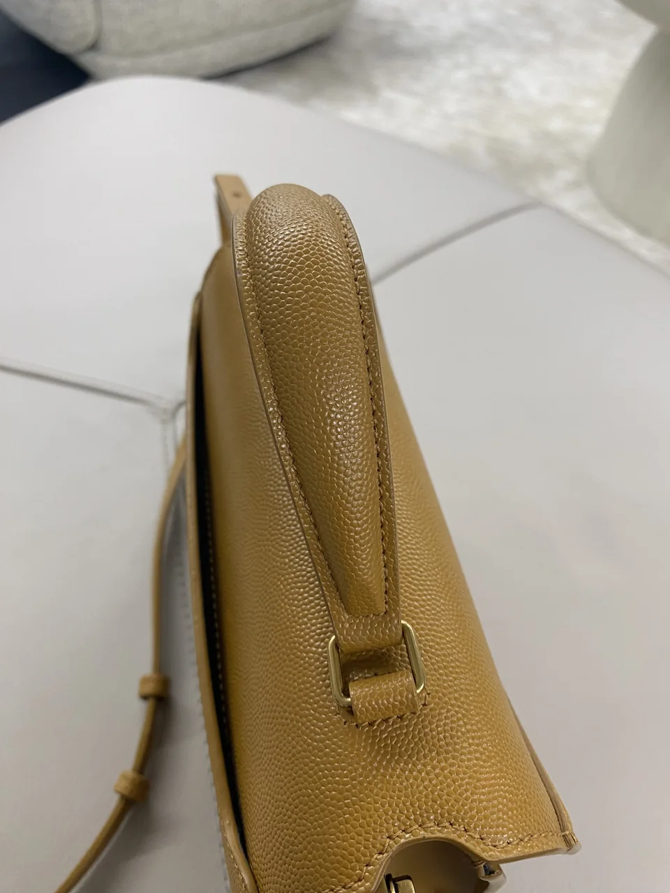 SAINT LAURENT CASSANDRE TOP HANDLE (602716) view 6
