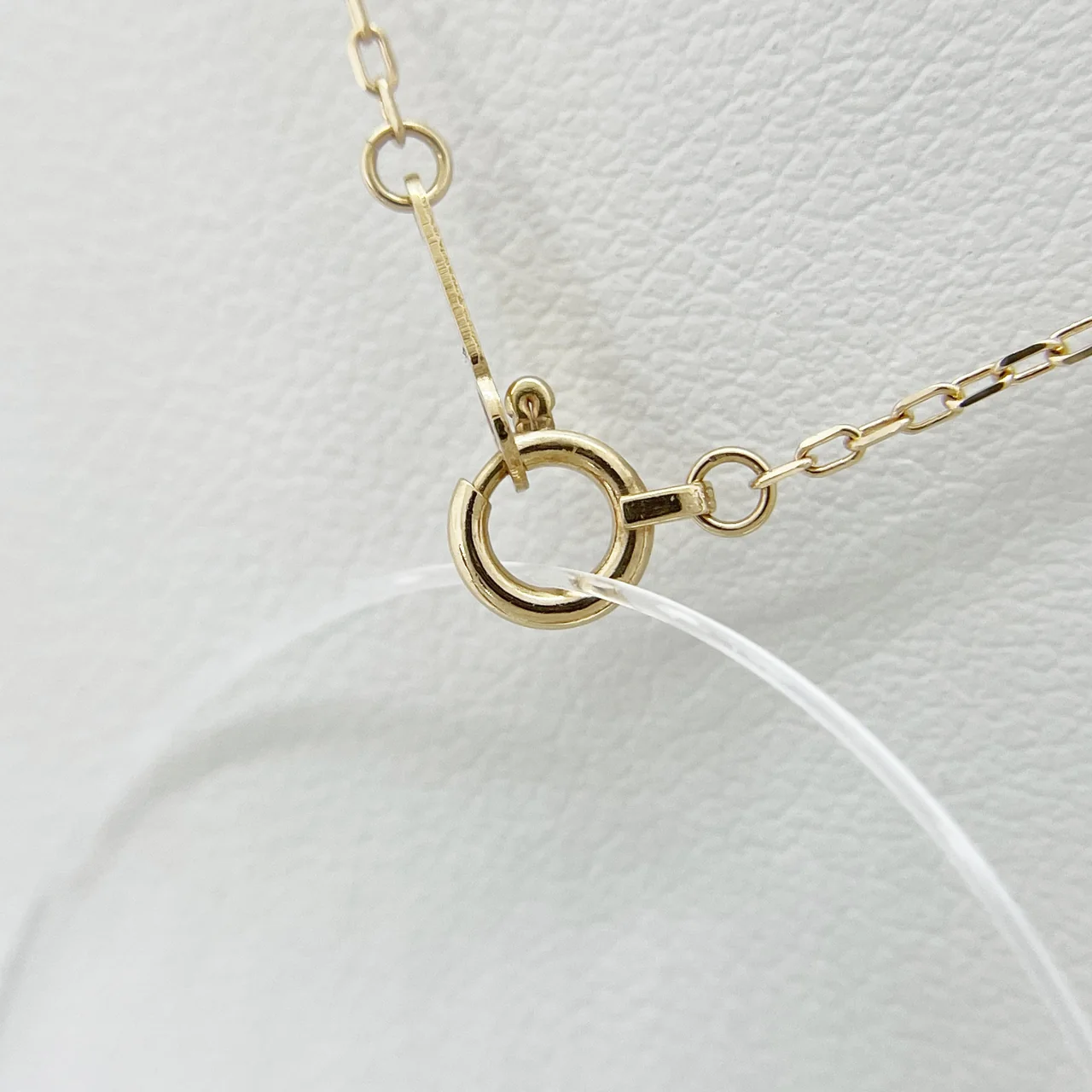 K18 DIAMOND NECKLACE FD0.20CT 1.7G view 6