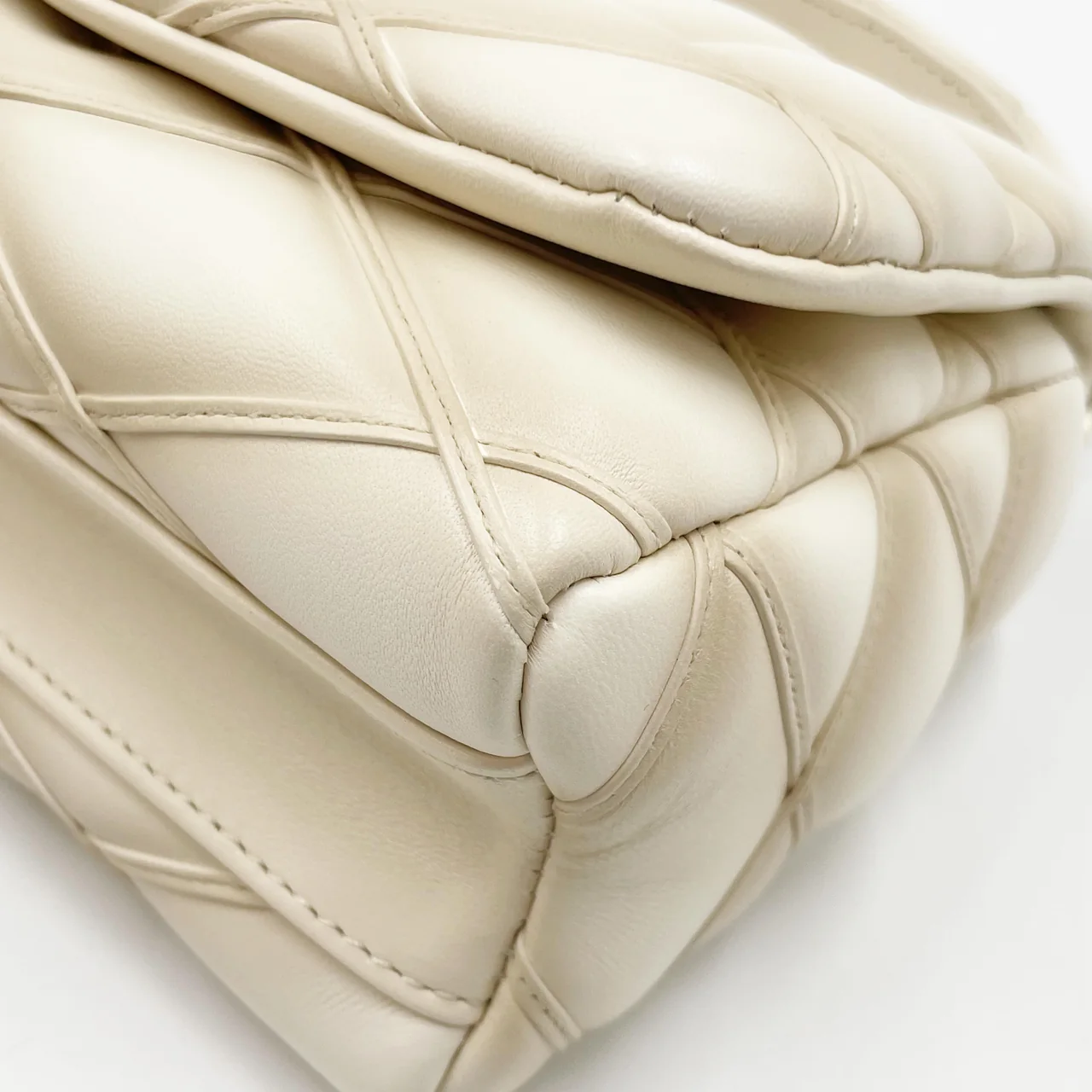 LV LAMB LEATHER GO-14 MALTAGE PM (VANILLA) view 5