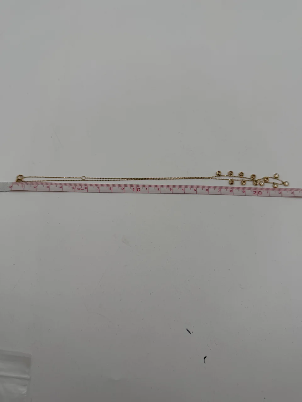 K18 GOLD STATION NECKLACE view 5