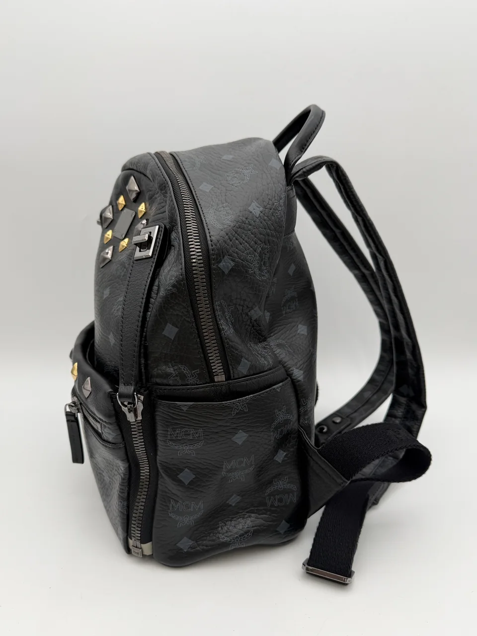 MCM VICETOS BACKPACK (BLACK) view 3