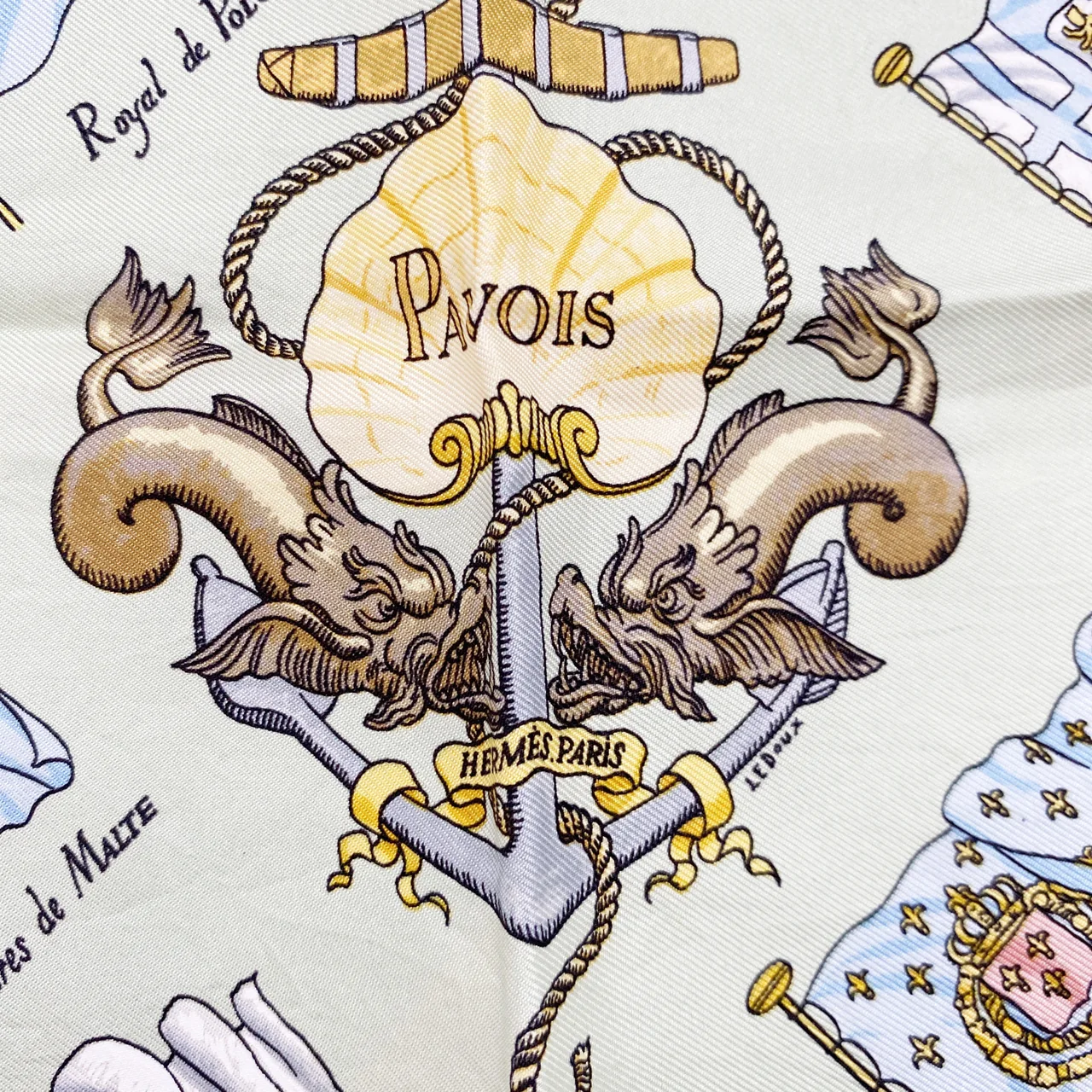 HERMES SCARF (WHITE) hover