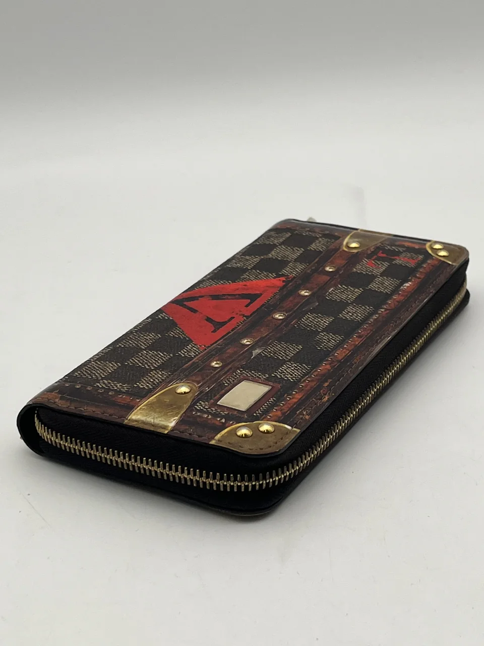 LV TRANSFORMED DAMIER ZIPPY WALLET view 3