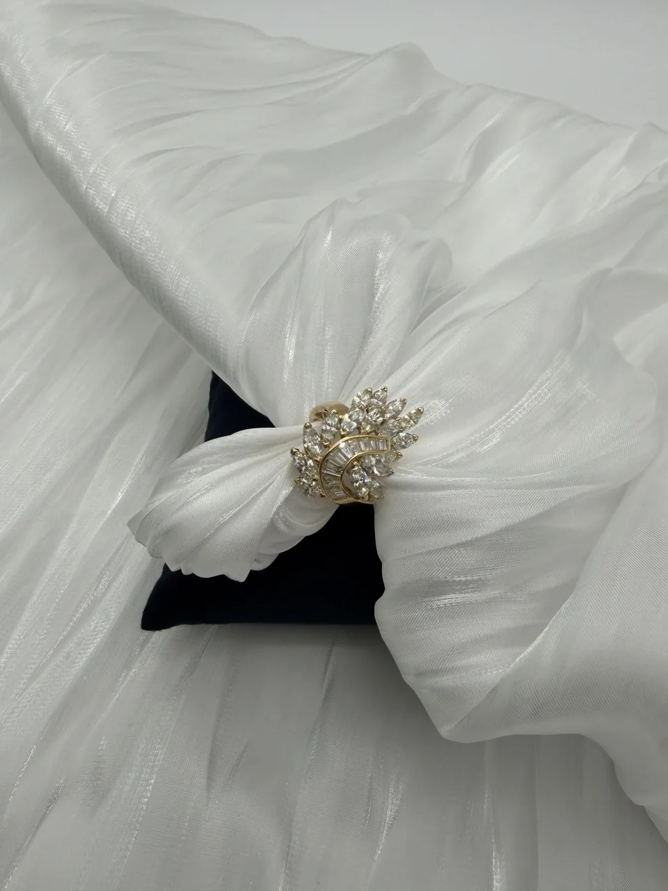 K18 DIAMOND RING FD4.54CTS 10.0G