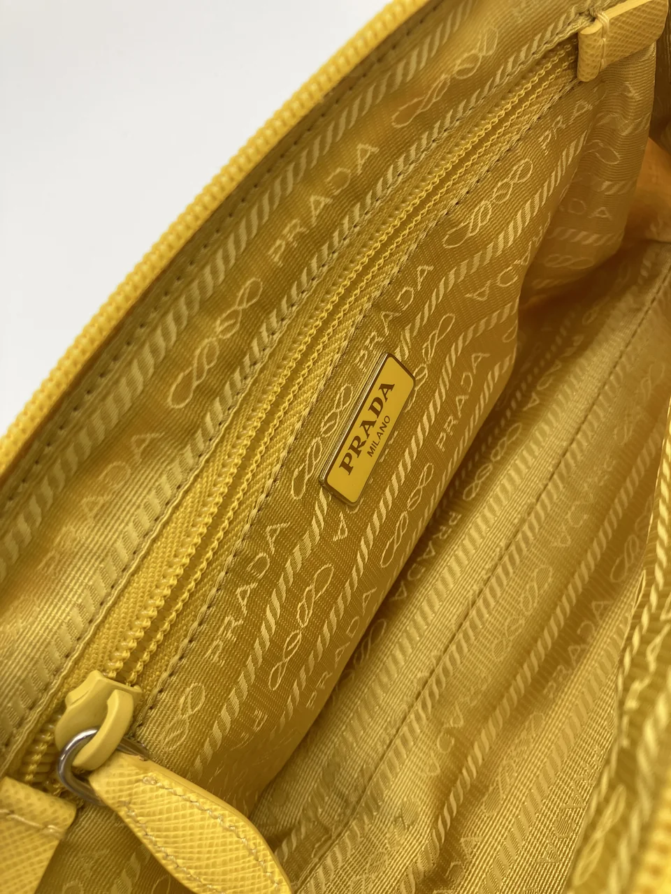 PRADA TESSUTO POUCH (YELLOW) view 17