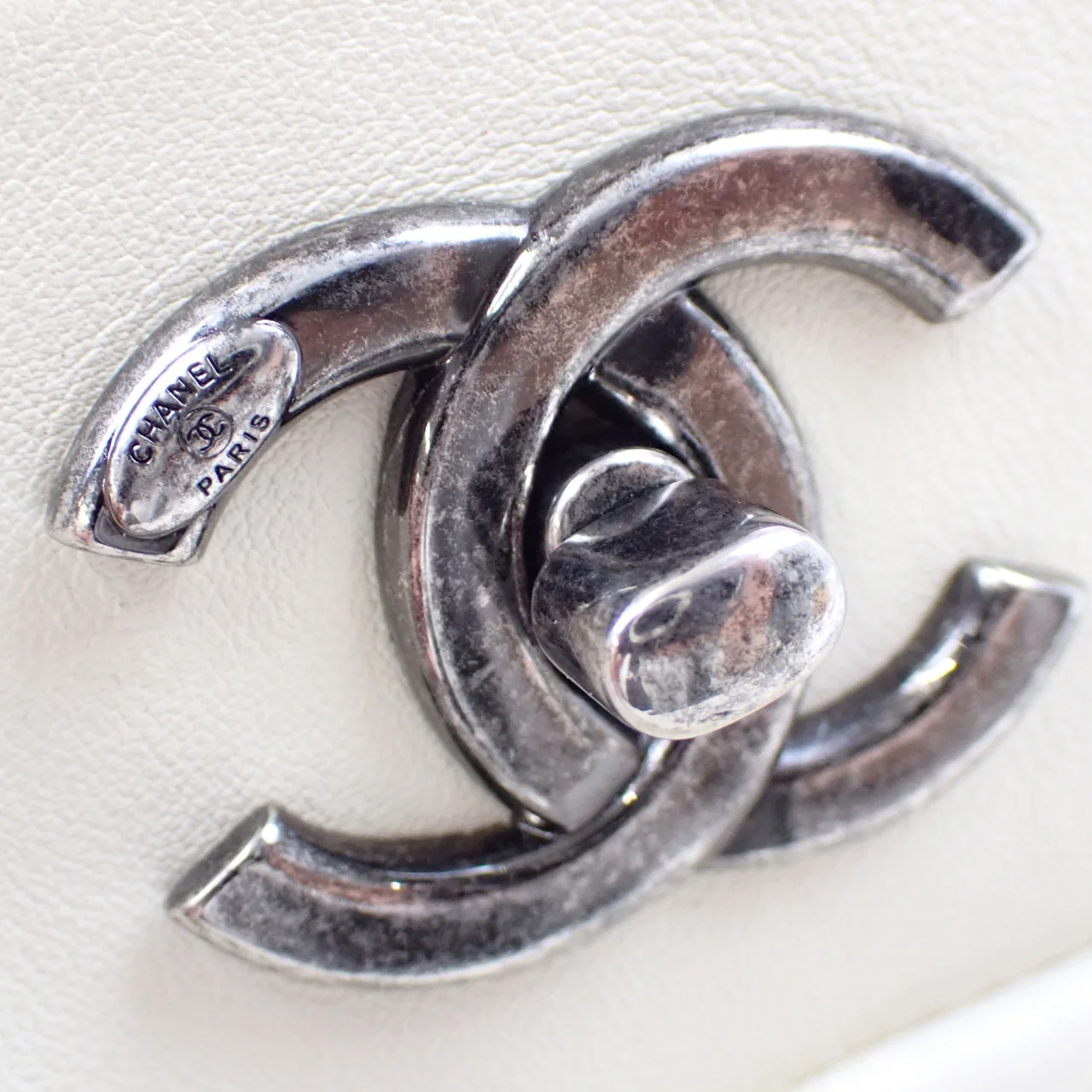 CHANEL LAMB SKIN MATELASSE TWO-WAY BAG view 9