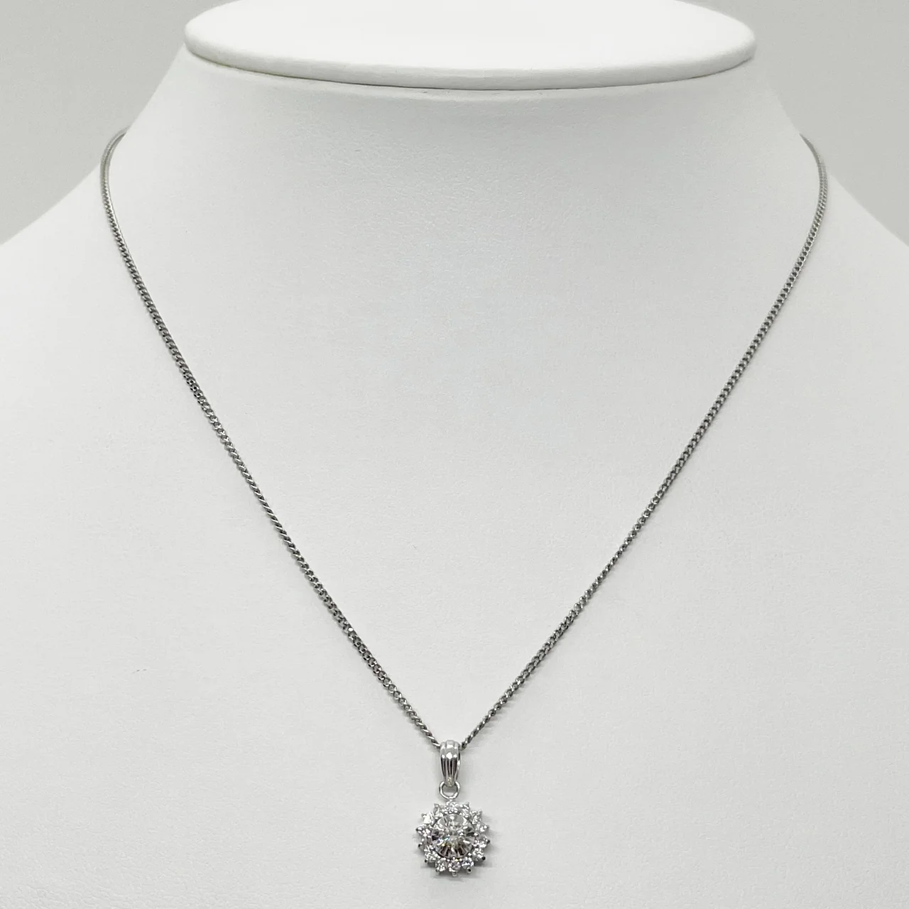 PT850/900 DIAMOND NECKLACE FD0.31CT 4.4G view 5