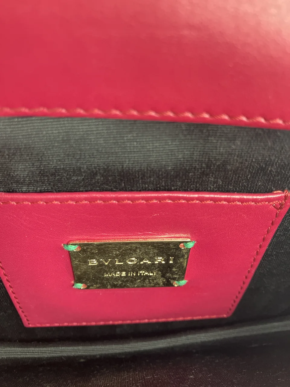 BVLGARI SEPRENTI CHAIN SHOULDER BAG (PINK) view 19