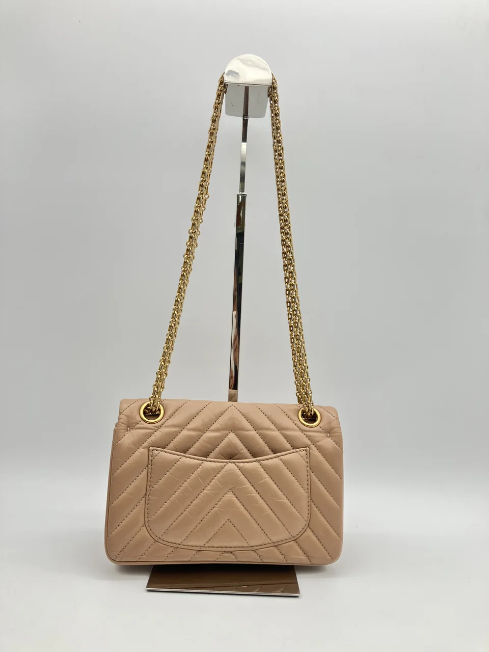CHANEL CHEVRON 2.55 DOUBLE FLAP view 4