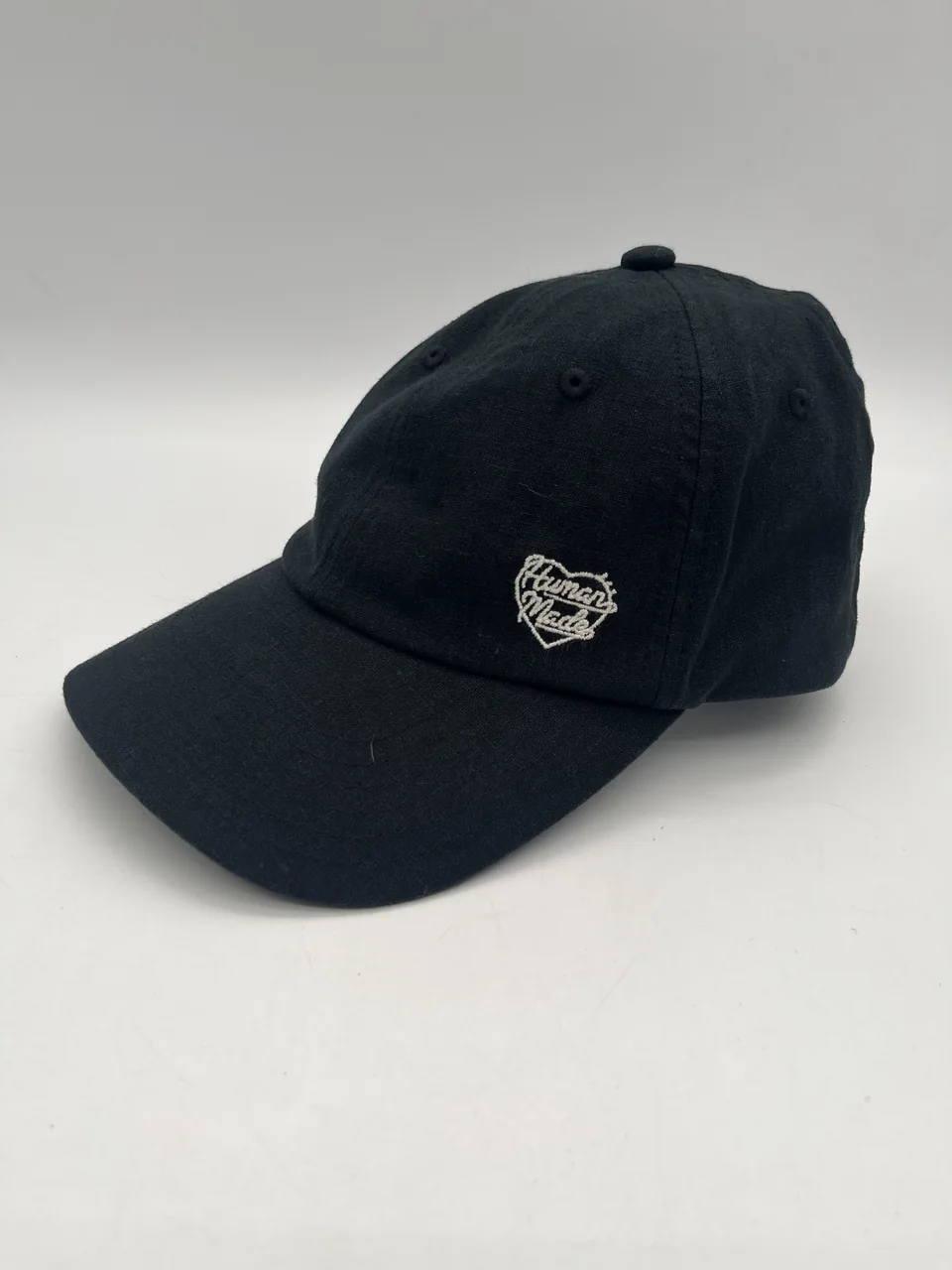 HUMAN MADE CAP BLACK hover