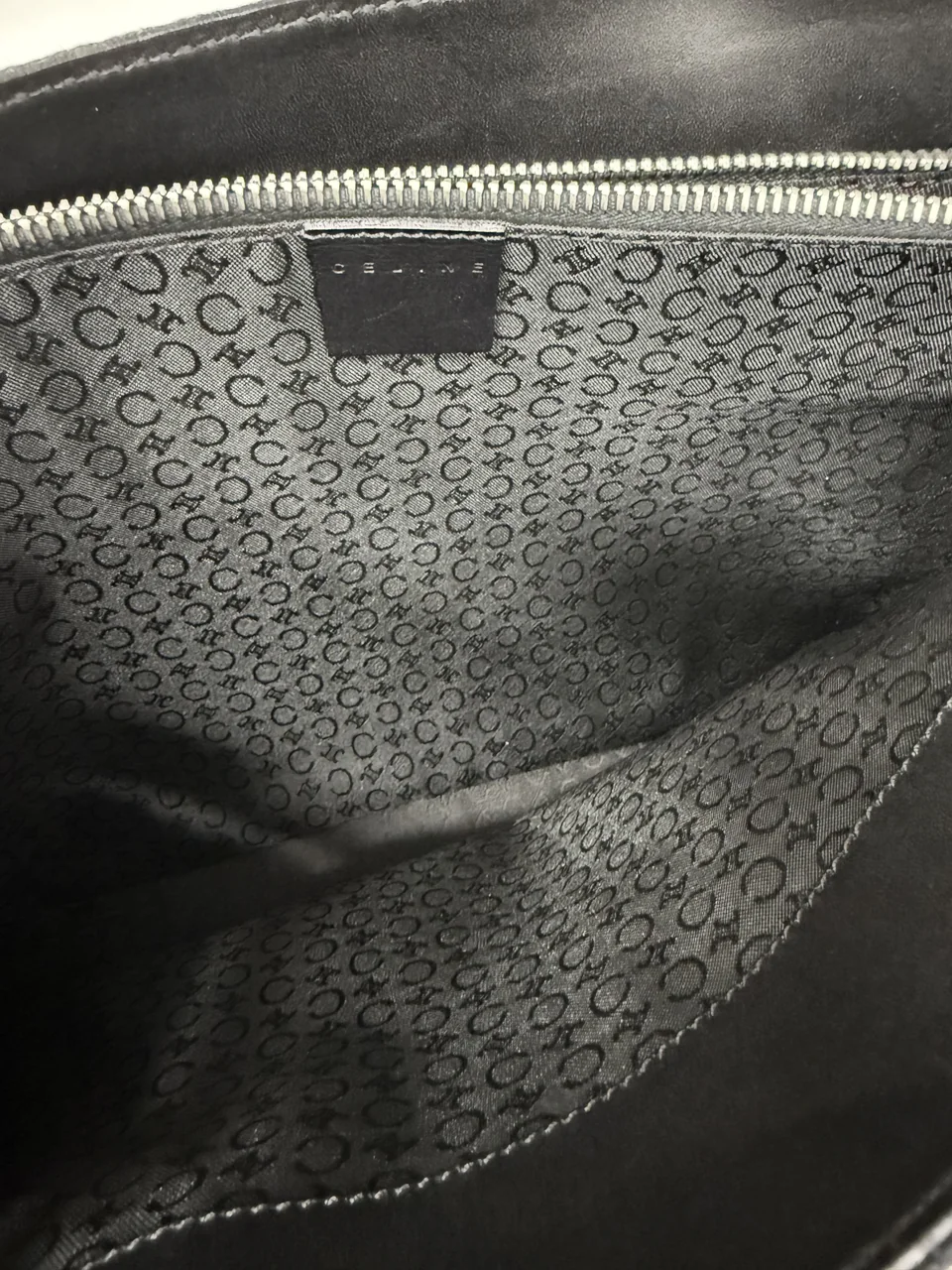 CELINE SHOULDER TOTE (BLACK) view 8