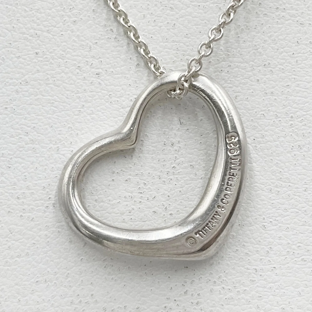 TIFFANY&CO. OPEN HEART NECKLACE