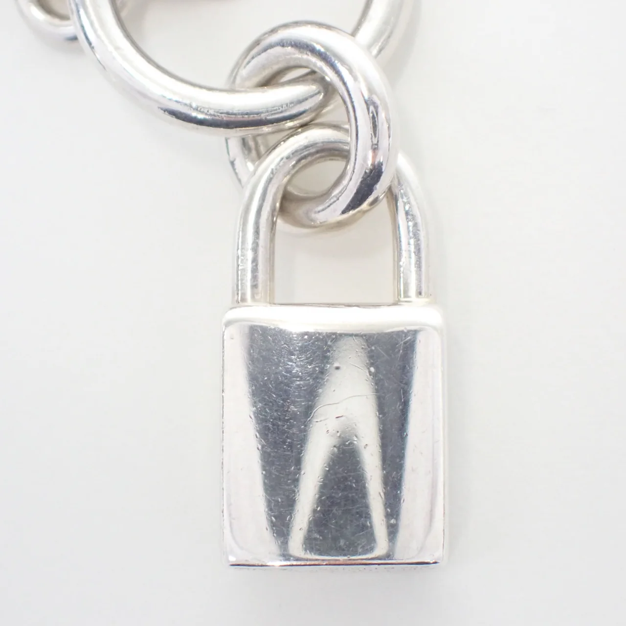 925 HERMES AMULET KELLY BRACELET 12.1G view 4